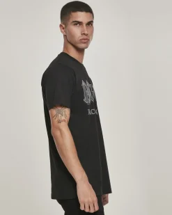 Urban Classics AC/DC Back in black t-paita - Musta Online
