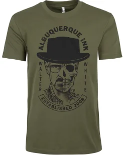 Print Shirt Albuquerque Ink t-paita - Vihreä Discount