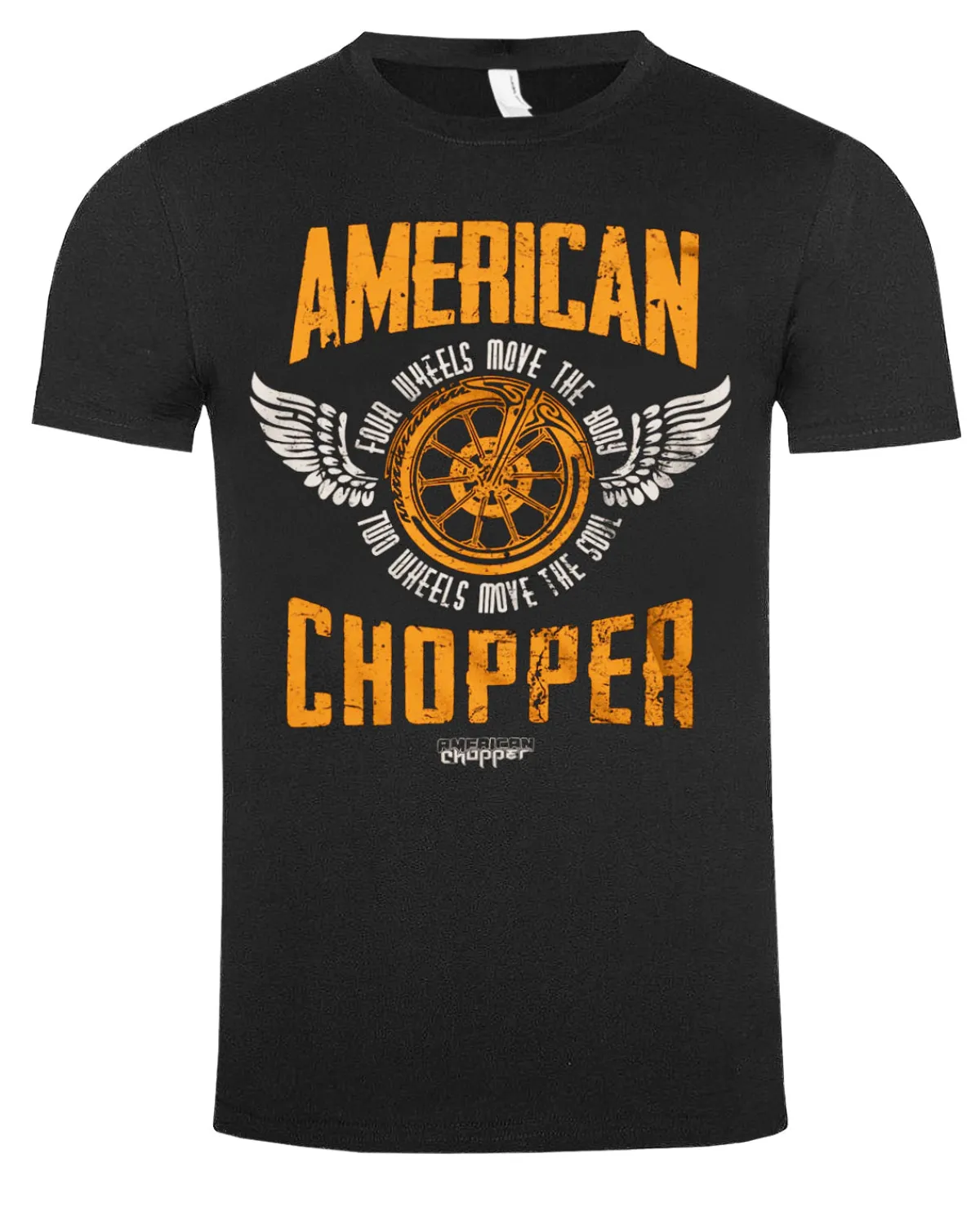 Print Shirt American Chopper t-paita - Musta