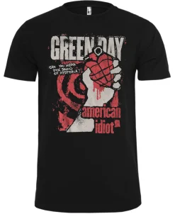 Print Shirt American Idiot t-paita - Musta Discount