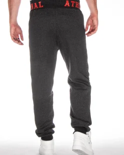 Disturb Clothing Atlantic club collegehousut - Tumman/Punainen Harmaa Outlet