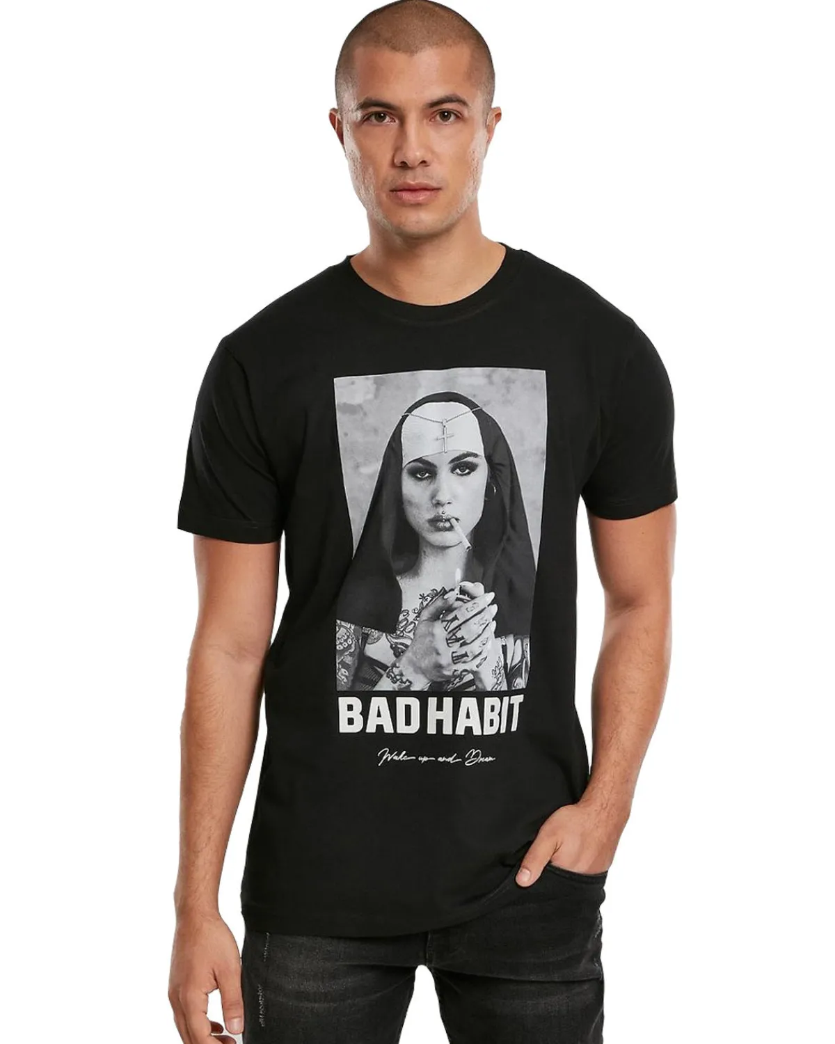 Urban Classics Bad habit t-paita - Musta Best