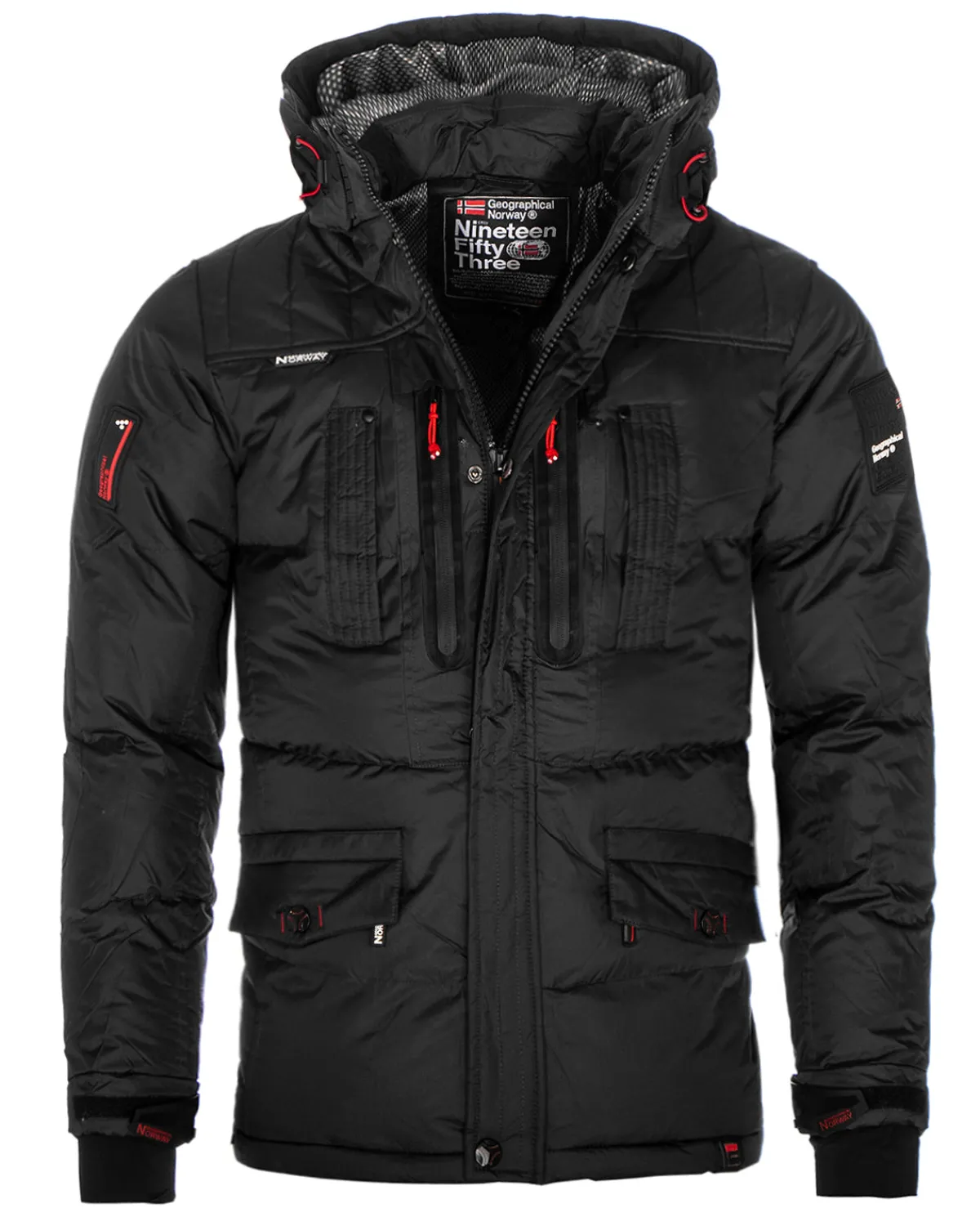 Geographical Norway Basilboli talvitakki - Musta Outlet