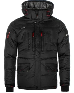 Geographical Norway Basilboli talvitakki - Musta Outlet
