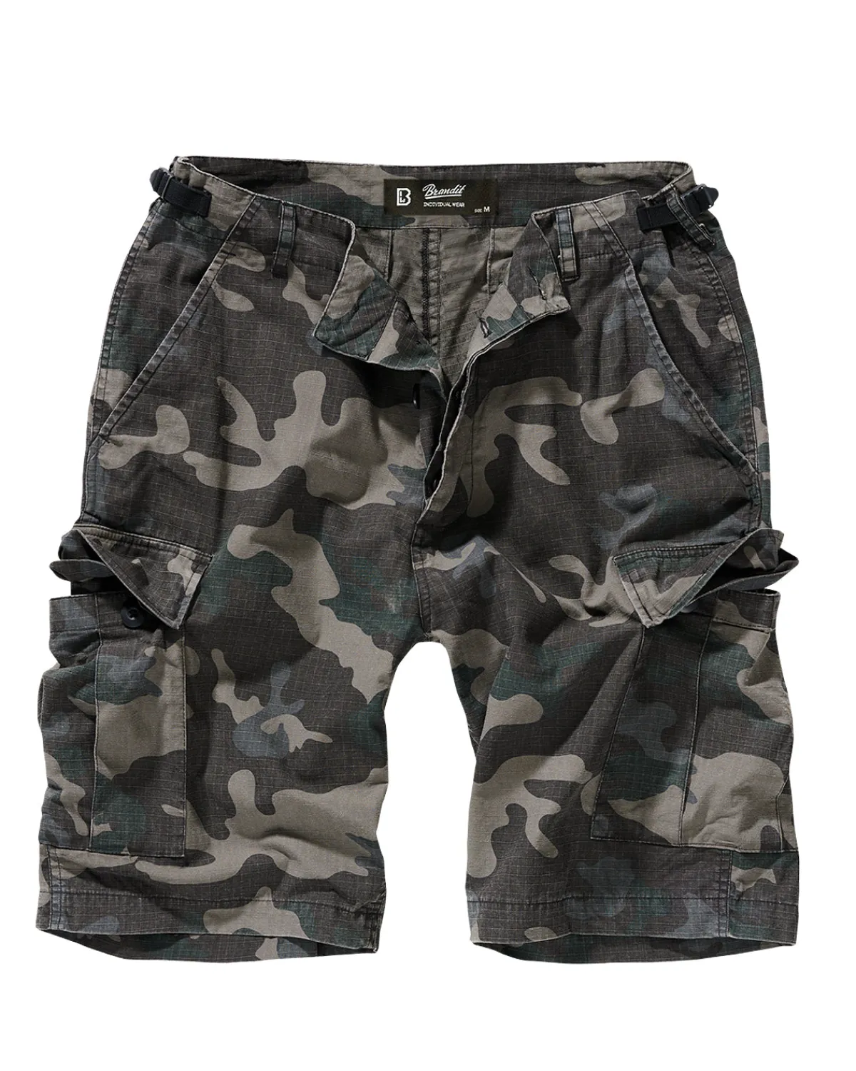 Brandit BDU Ripstop reisitaskushortsit - Tumma Camo Hot