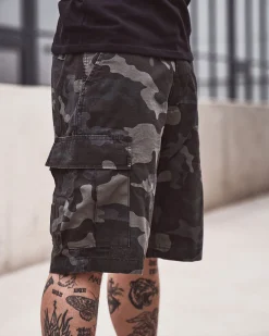 Brandit BDU Ripstop reisitaskushortsit - Tumma Camo Hot