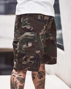 Brandit BDU Ripstop reisitaskushortsit - Camo Clearance
