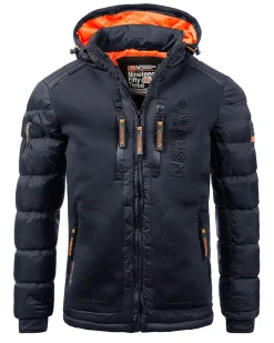 Geographical Norway Beachwood talvitakki - Tumman/Oranssi Sininen Clearance
