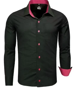 Rusty Neal Beales kauluspaita - /Pinkki Musta Discount