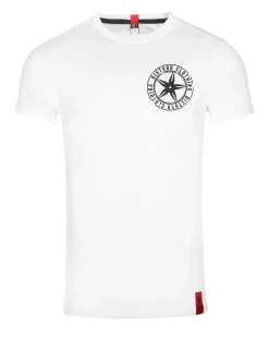 Disturb Clothing Black star chest t-paita - Valkoinen Best