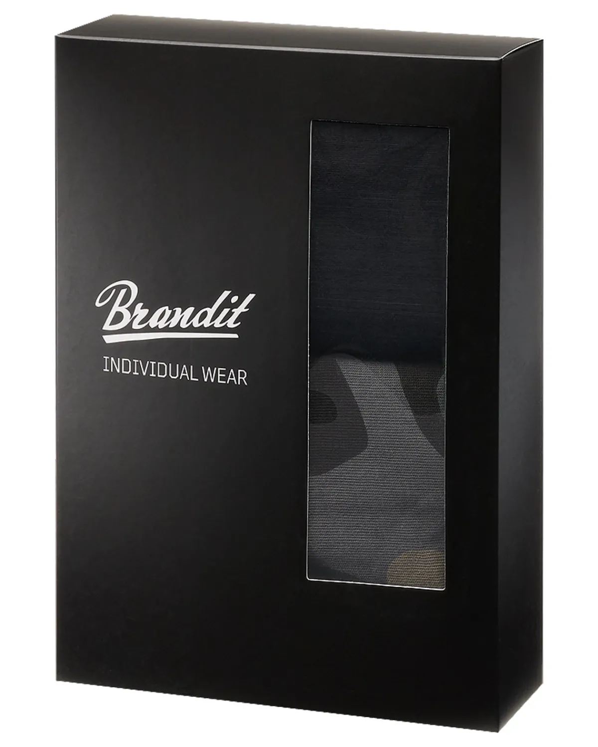 Brandit logo bokserit 2-pack - & Musta Camo Online
