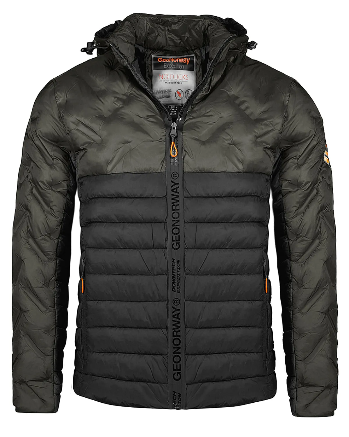 Geographical Norway Burator kevyttoppatakki - Tumman Harmaa Clearance