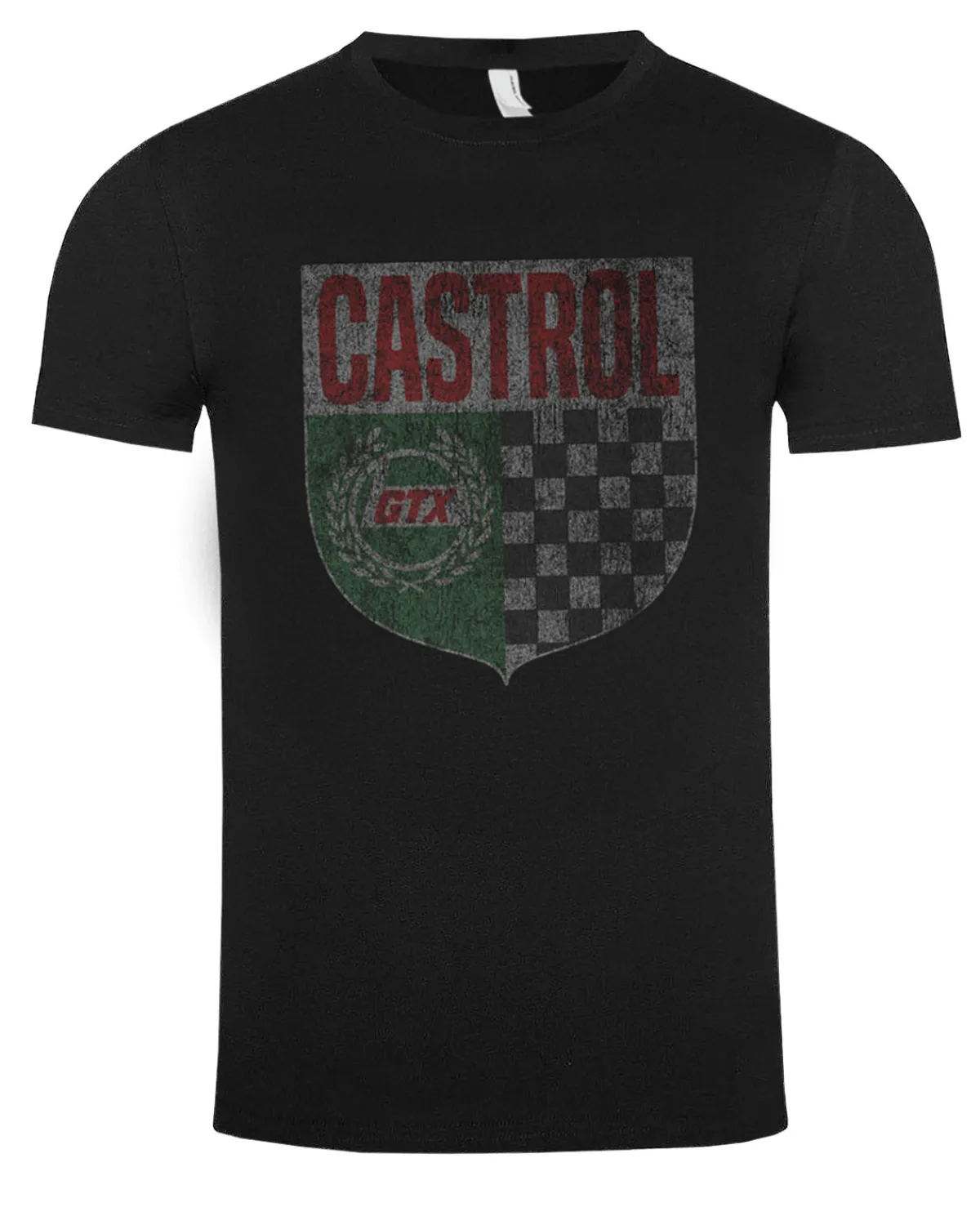 Print Shirt Castrol t-paita - Musta New
