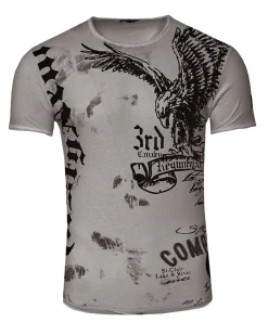 Rusty Neal Cavalry t-paita - Tumman Harmaa