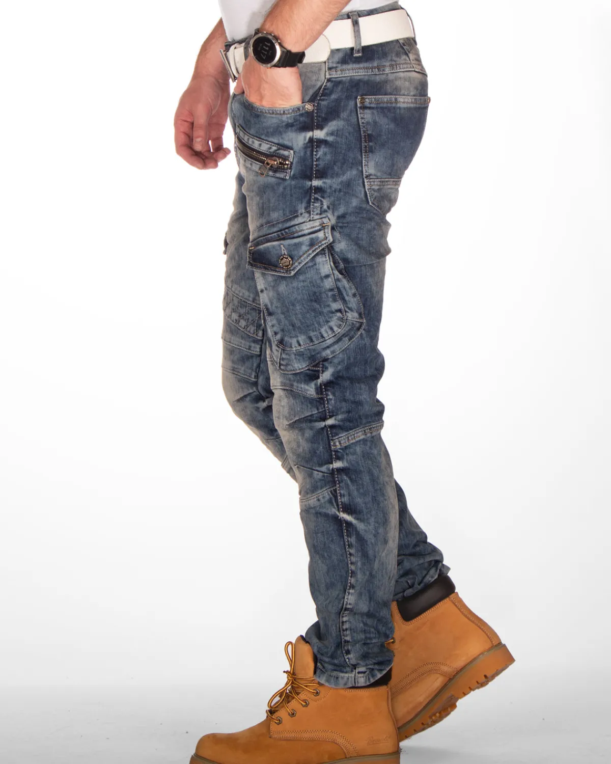 Cipo & Baxx CD780 Drake reisitaskufarkut - Sininen Denim sininen Online