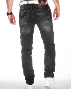 Cipo & Baxx CD795 Negan farkut - Musta Outlet