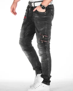 Cipo & Baxx CD795 Negan farkut - Musta Outlet