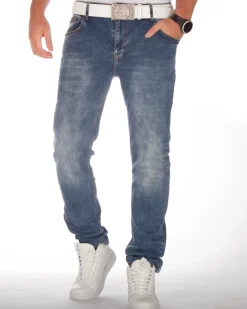Cipo & Baxx CD820 Reid farkut - Sininen Denim sininen Outlet