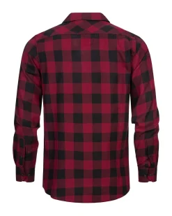 Urban Classics Checked ruutupaita - Musta/Burgundi Hot