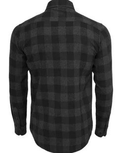 Urban Classics Checked ruutupaita- Musta/Tumman Harmaa New