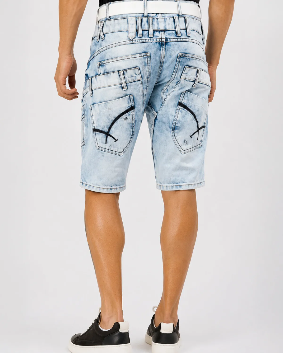 Cipo & Baxx CK182 farkkushortsit - Vaaleansininen Outlet