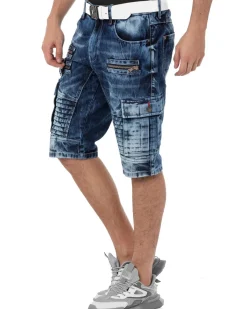 Cipo & Baxx CK295 Jensen farkkushortsit - Sininen Denim sininen Discount