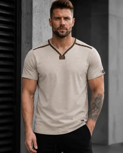 Rusty Neal Clint t-paita - Beige New