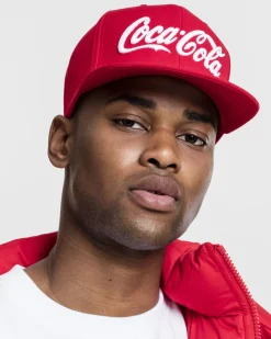 Urban Classics Coca Cola snapback - Punainen Clearance