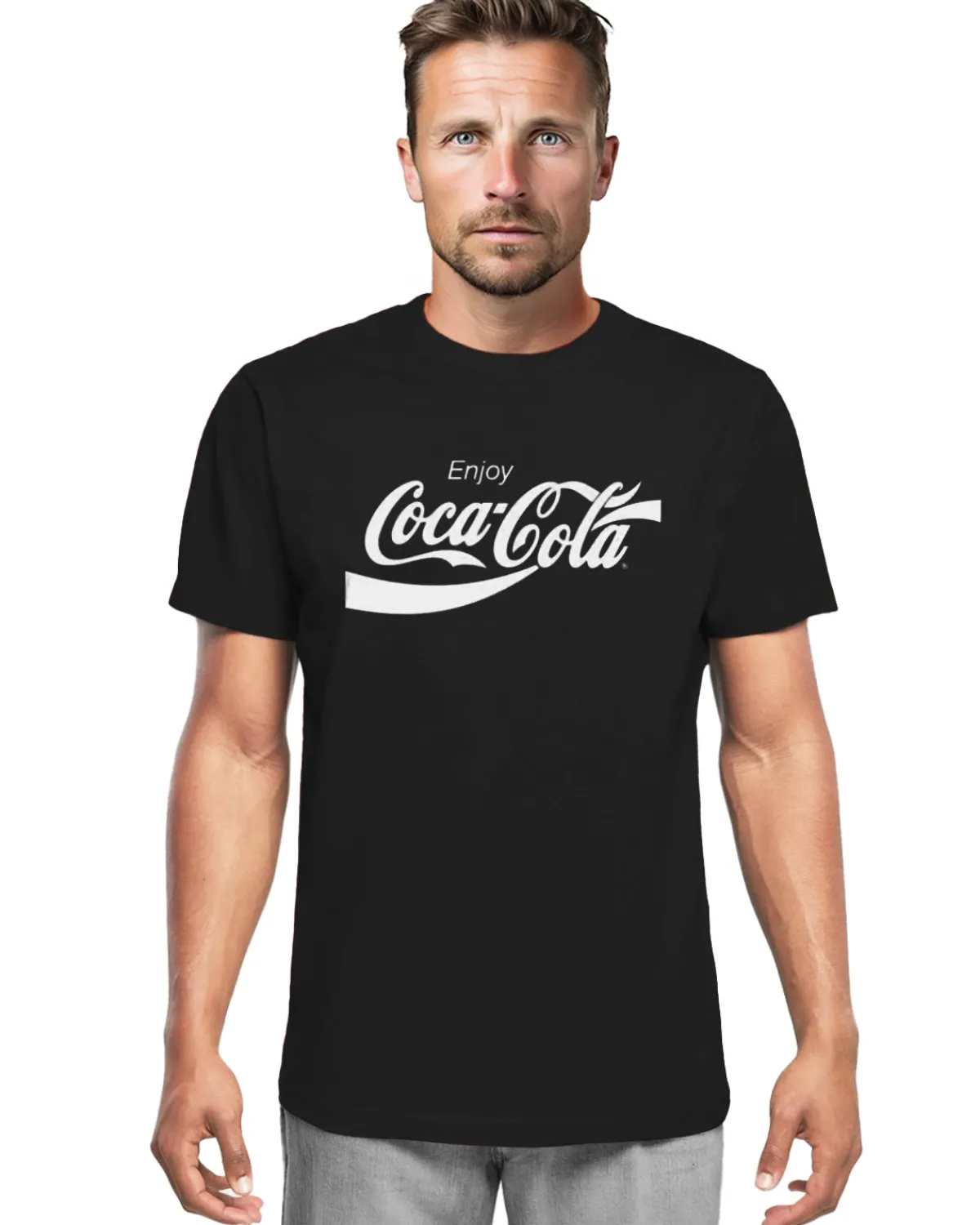 Urban Classics Coca Cola t-paita - Musta Hot