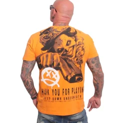 Yakuza Ink Deep Down V02 t-paita - Oranssi