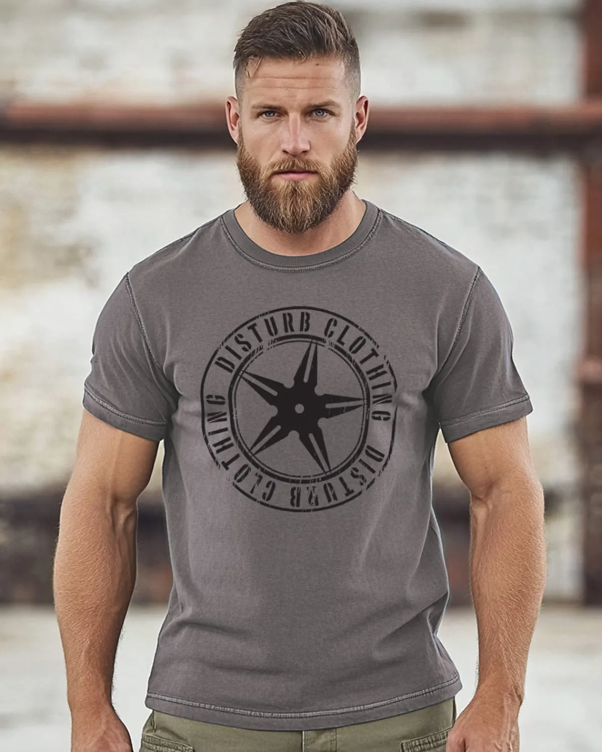 Disturb Clothing Disturb Fade T-paita