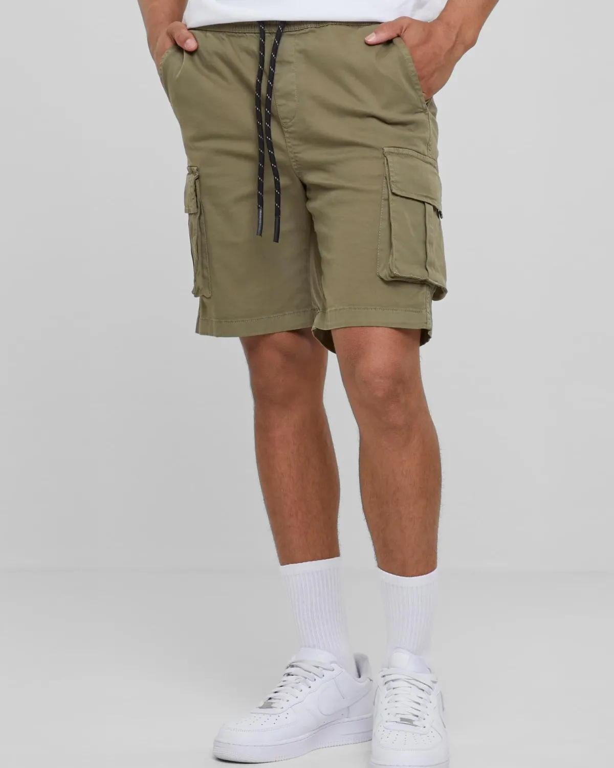 Urban Classics Drawstring reisitaskushortsit - Vihreä New