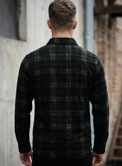 MZ72 Brand Dylim flanellipaita - Vihreä New