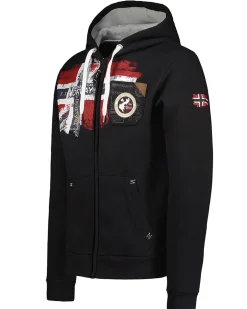 Geographical Norway Fespote vetoketjuhuppari - Musta Sale