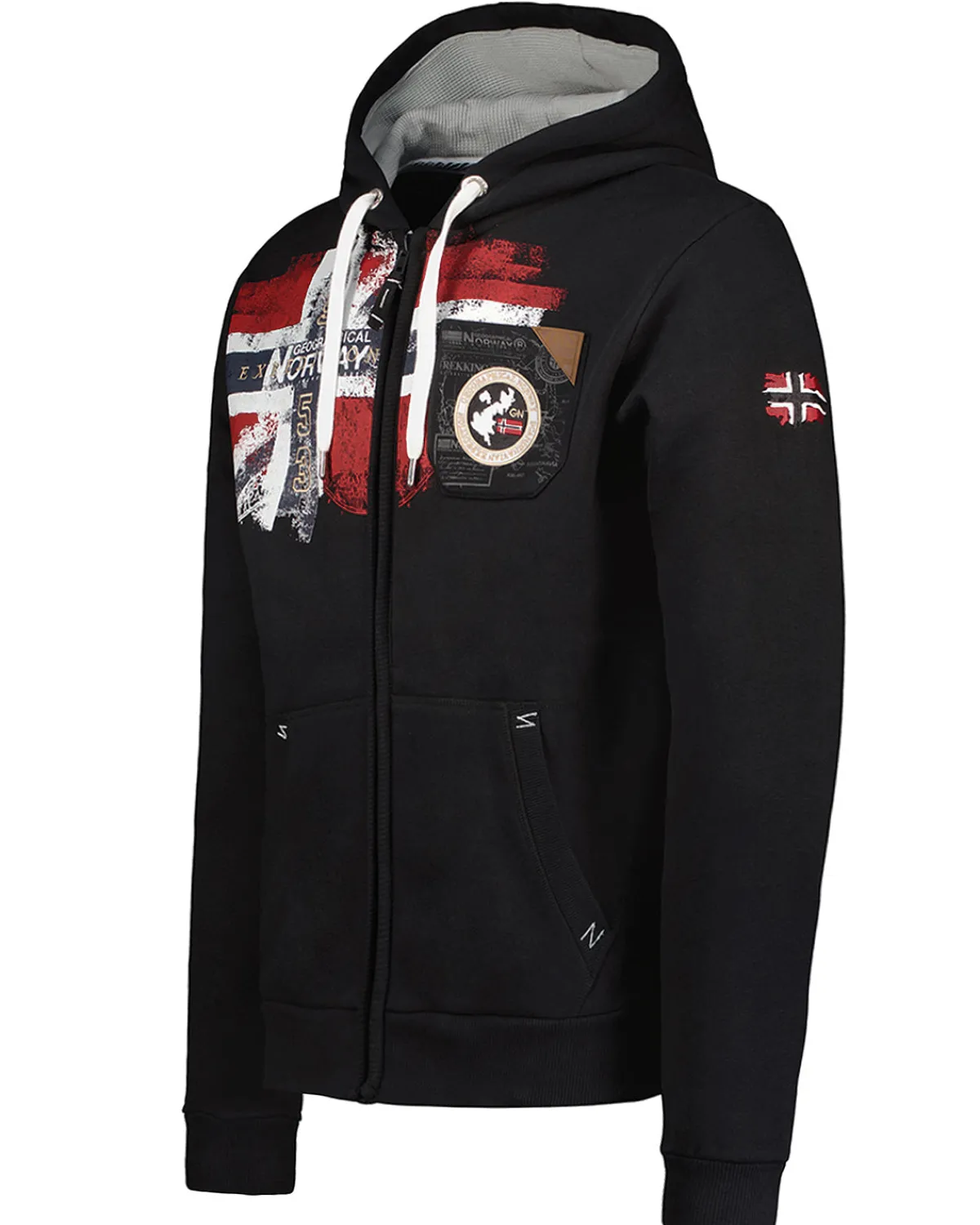 Geographical Norway Fespote vetoketjuhuppari - Musta Sale