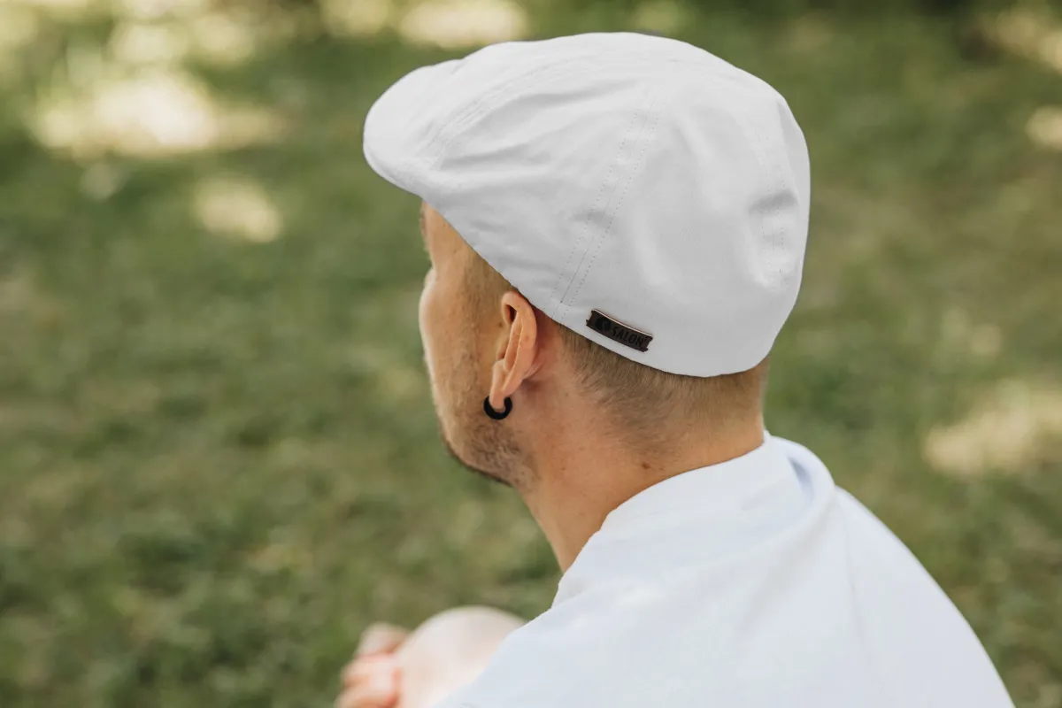 Salon Flat Cap colors - Valkoinen Discount