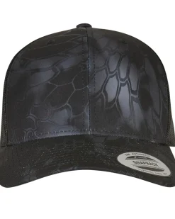 FLEXFIT kryptek trucker lippis - Musta Hot