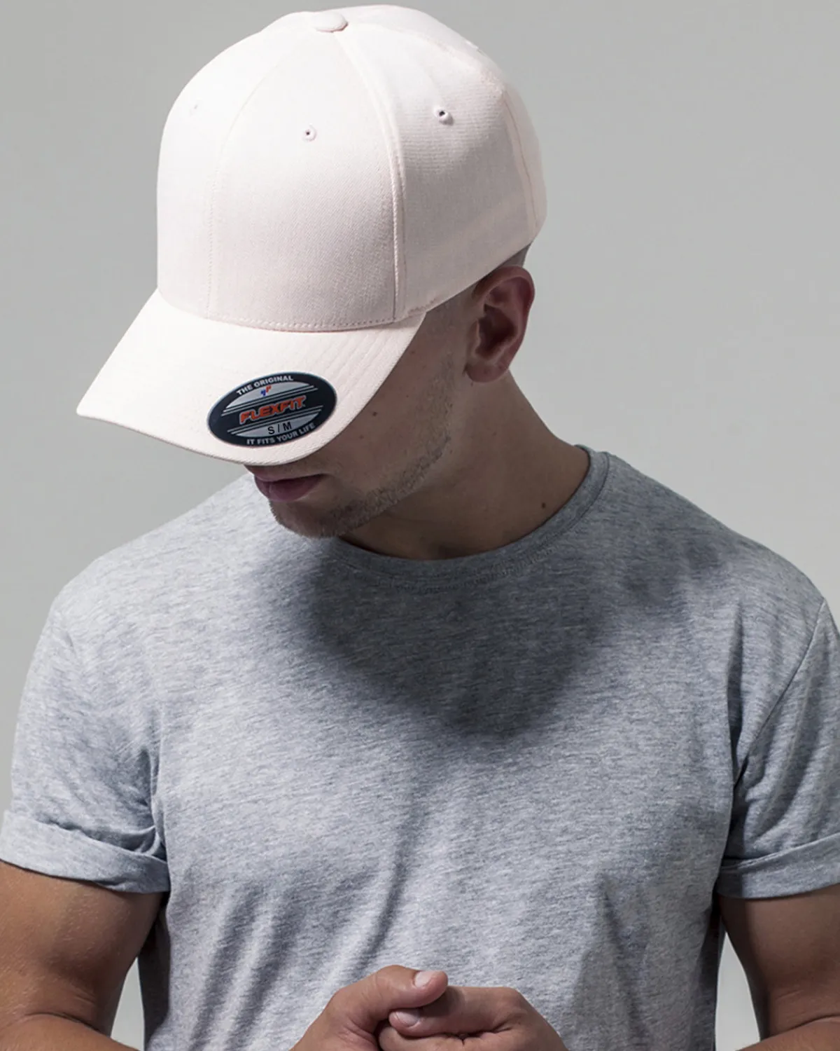 FLEXFIT pastel lippis - Vaaleanpunainen Pinkki New