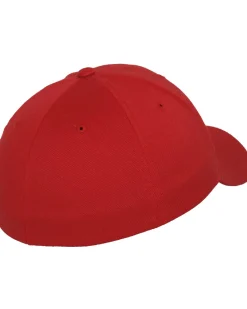 FLEXFIT wooly combed lippis - Punainen Outlet