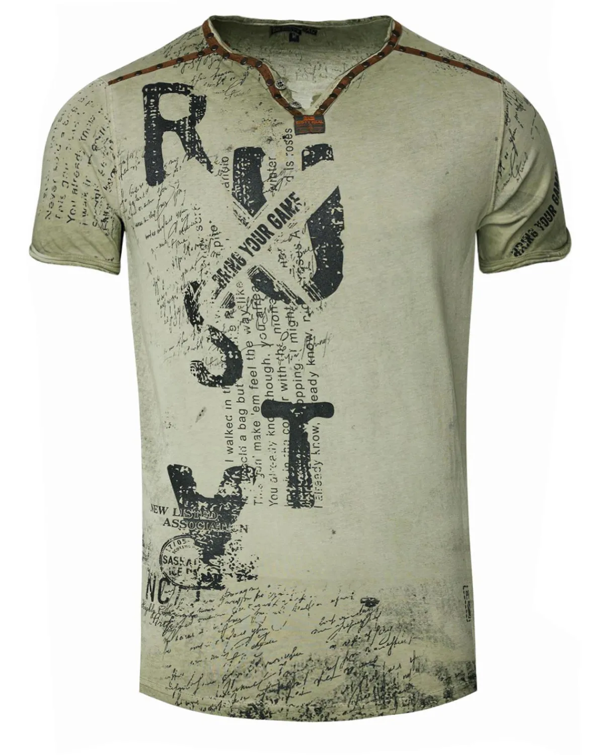 Rusty Neal Game t-paita - Vihreä Discount