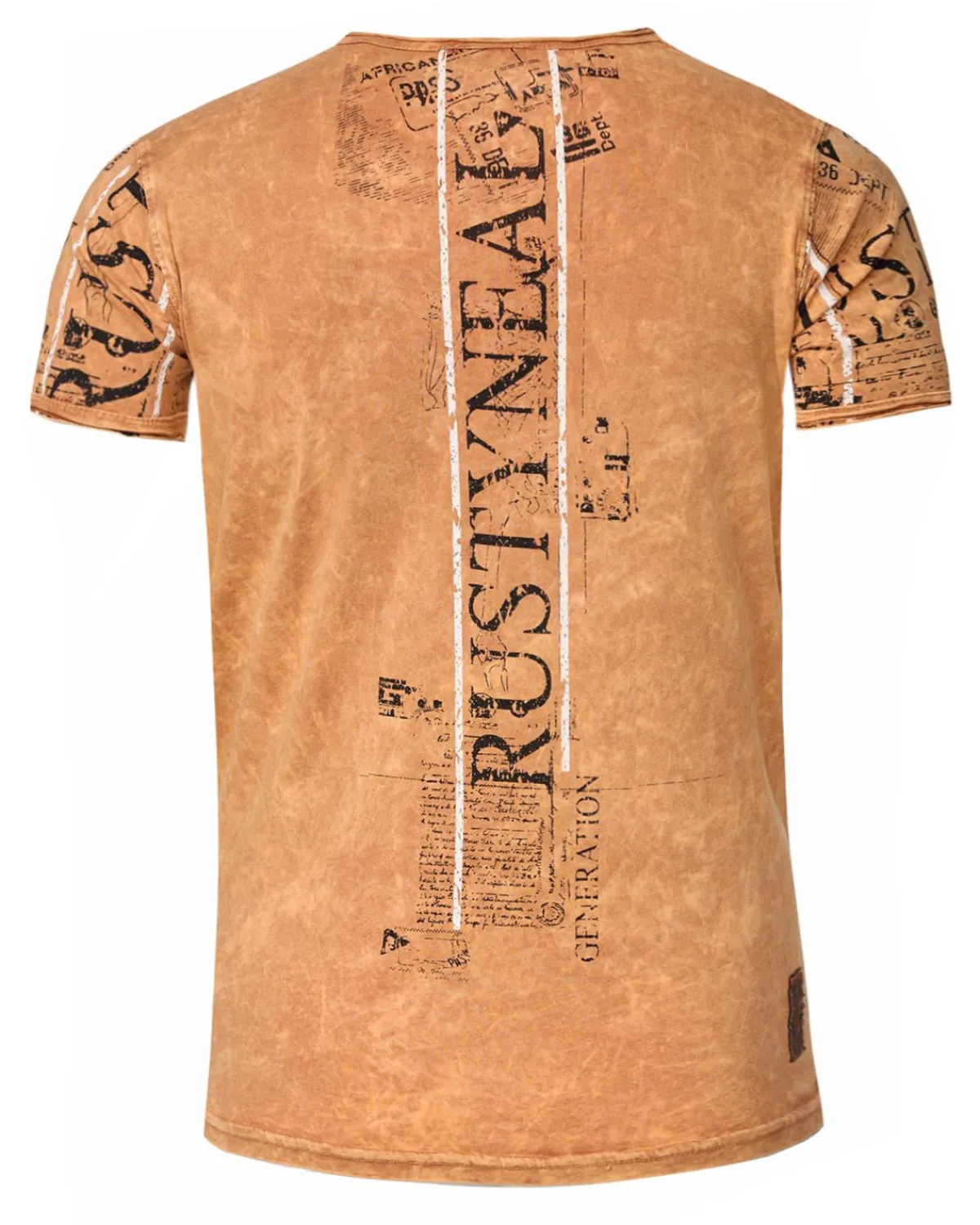 Rusty Neal Generation t-paita - Kameli Ruskea Sale
