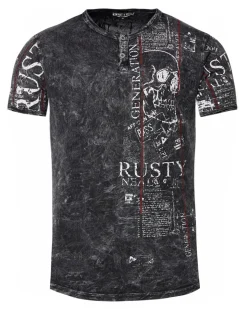 Rusty Neal Generation t-paita - Tumman Harmaa Best
