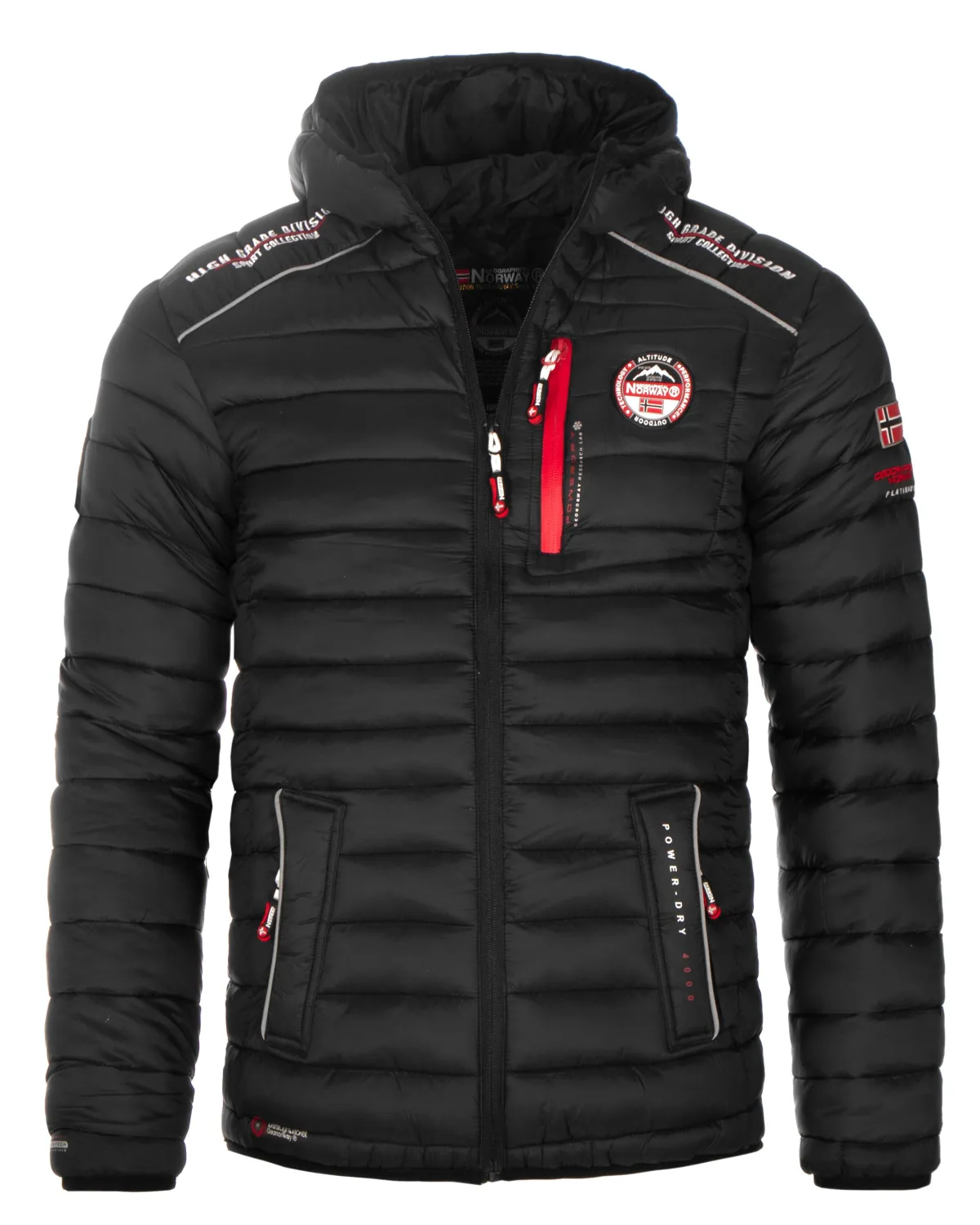 Geographical Norway Godfrey kevyttoppatakki - Musta Clearance