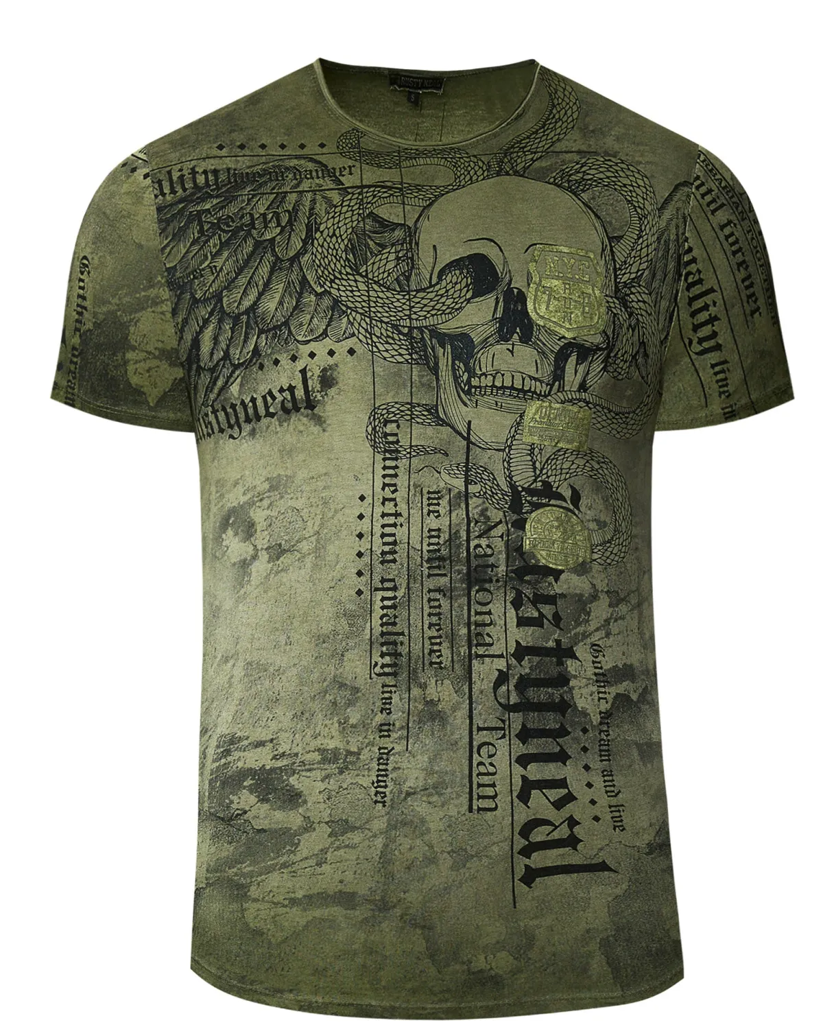 Rusty Neal Gothik t-paita - Vihreä Sale