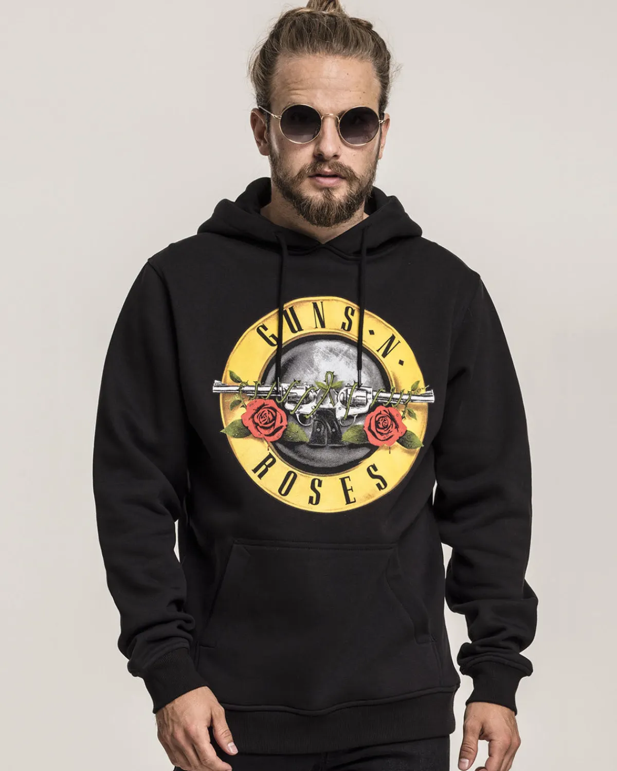 Urban Classics Guns n' Roses huppari - Musta