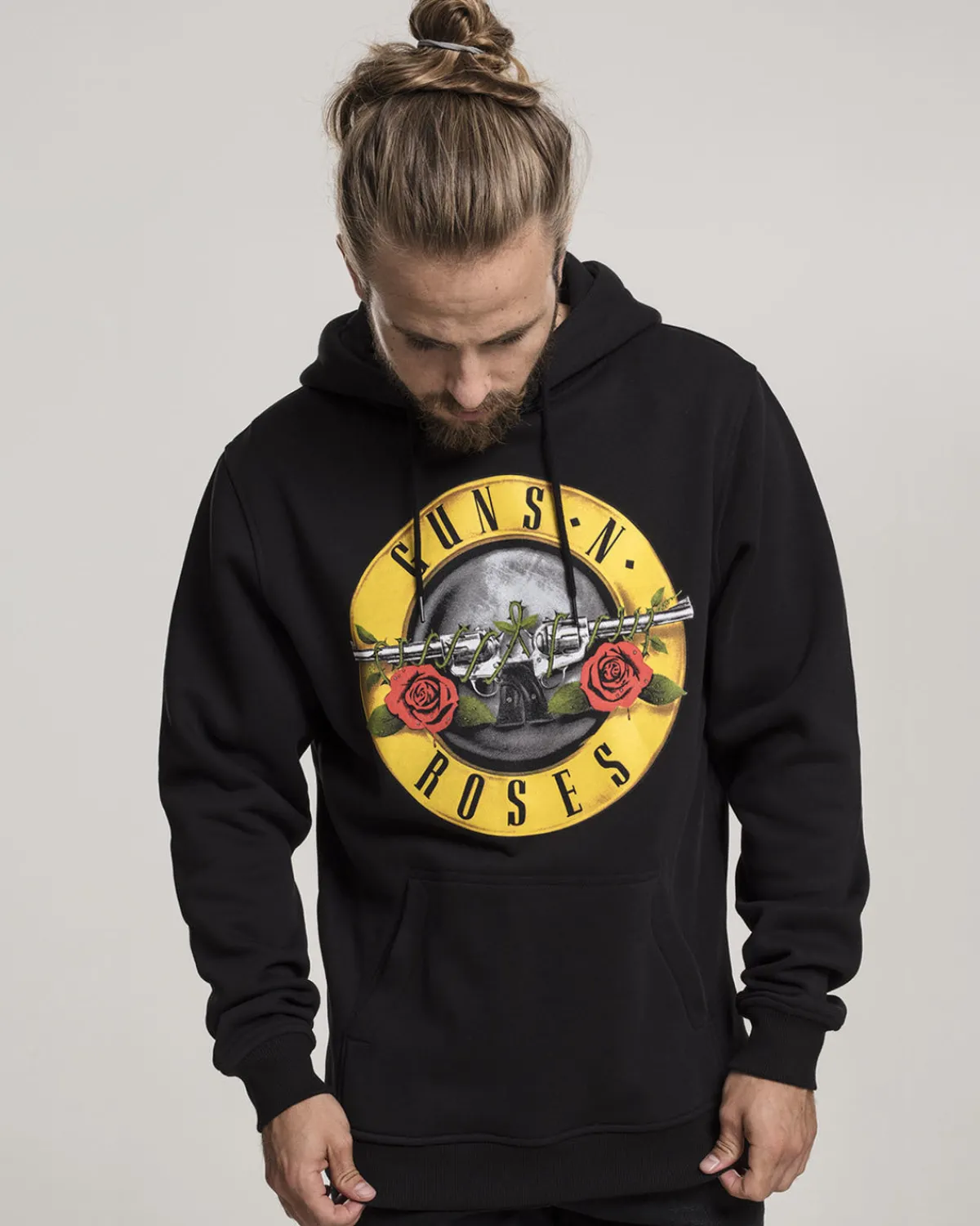 Urban Classics Guns n' Roses huppari - Musta