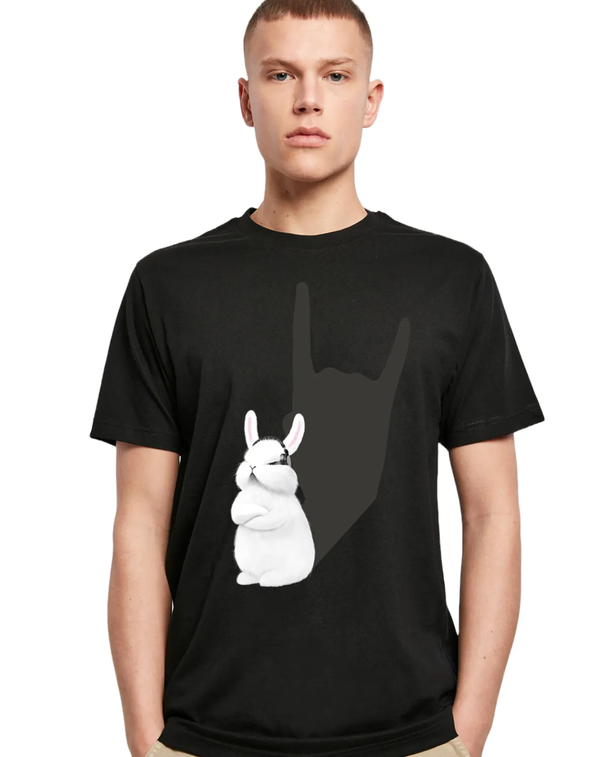 Disturb artist Laura H. Heavybunny t-paita - Musta New