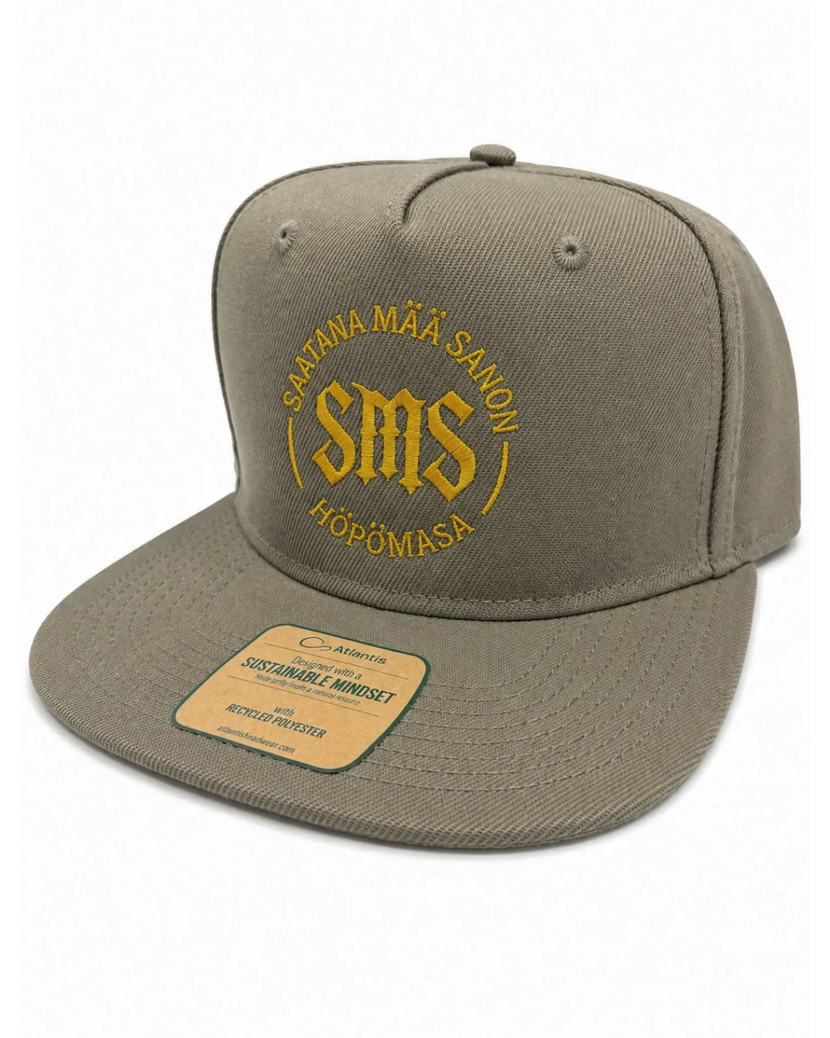 Disturb Clothing Höpömasa snapback - Vihreä