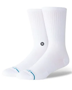 Stance Icon Crew sukat 3-pack - Valkoinen Sale