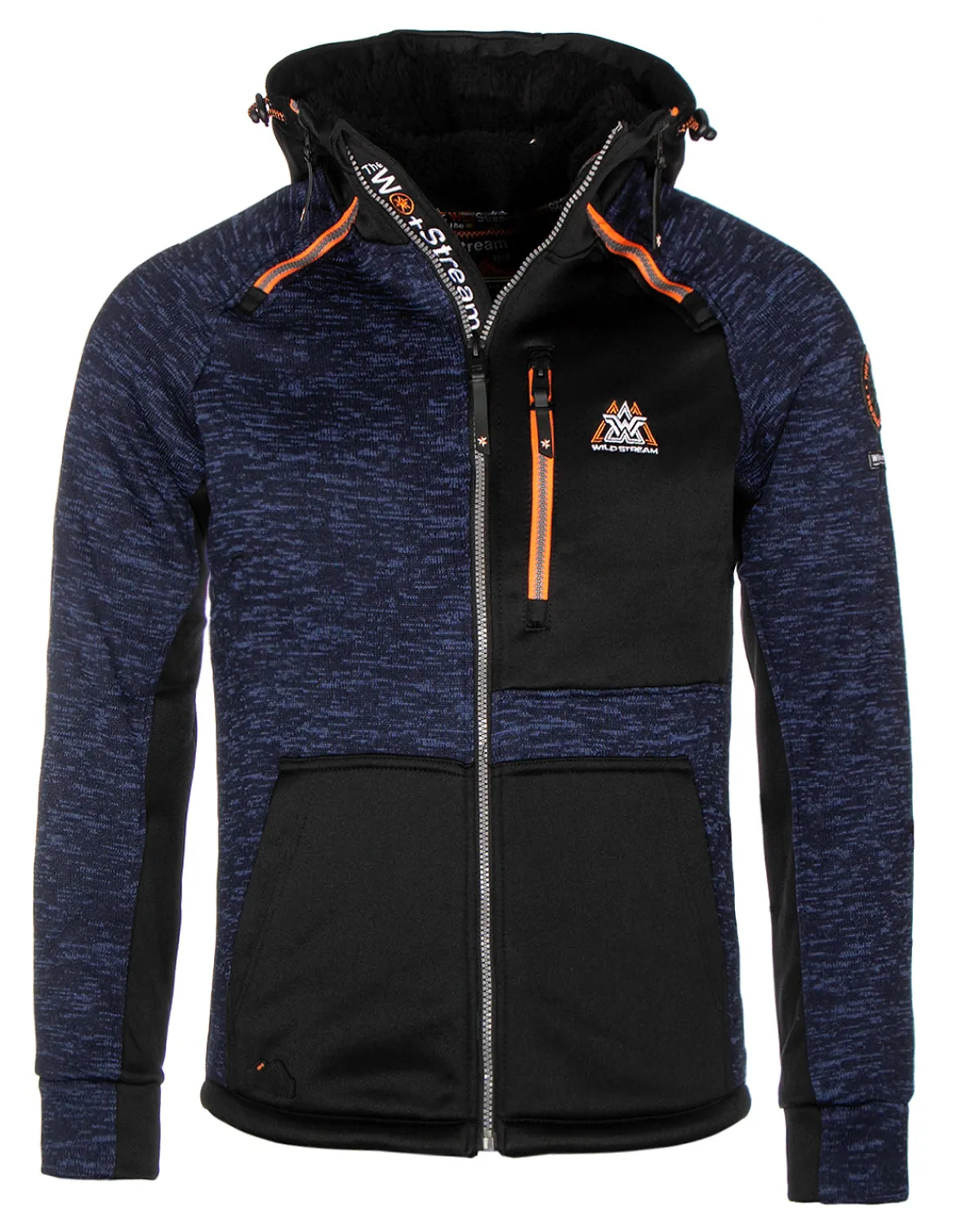 MZ72 Brand Idyllic fleecehuppari - Tumman Sininen Outlet